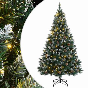 vidaXL Sapin de No&euml;l artificiel 150 LED 120 cm