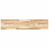 vidaXL &Eacute;tag&egrave;res flottantes 2 pcs 120x30x2 cm acacia massif non trait&eacute;