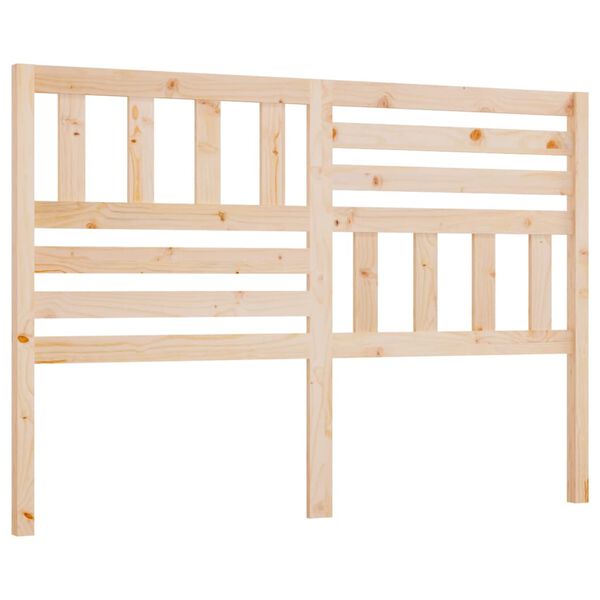 vidaXL T&ecirc;te de lit 156x4x100 cm Bois massif de pin