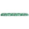 vidaXL Coussin pour banc de palette Motif de feuille 140 x 40 x 8 cm