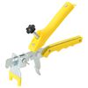 vidaXL Syst&egrave;me de nivellement de carrelage 500 cales 2500 clips 1 mm