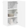 vidaXL Armoire de cuisine Blanc 40 x 31 x 80 cm Bois d'ing&eacute;nierie