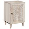 vidaXL Ensemble de mobilier de salle de bain avec tiroir 5 pcs Blanc