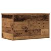 vidaXL Boîte de Rangement avec stockage Bois Ancien 60 x 35 x 35 cm