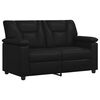 vidaXL Canap&eacute; Noir 151 x 85 x 93 cm Simili cuir