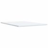 vidaXL Sommier &agrave; lattes de lit avec matelas Gris clair 140x200cm Tissu