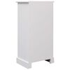 vidaXL Ensemble de meubles de salle de bain 5 pcs Bois solide Blanc