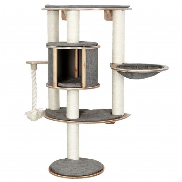 Kerbl Arbre &agrave; chats mural Dolomit Tofana Pro 117 cm Gris 81542