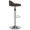 vidaXL Tabourets de bar lot de 2 marron similicuir