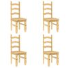 vidaXL Ensemble &agrave; manger Panama 5 pcs bois de pin massif