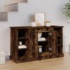 vidaXL Buffet Ch&ecirc;ne fum&eacute; 100x35,5x60 cm Bois d'ing&eacute;nierie