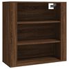 vidaXL Buffet haut Ch&ecirc;ne marron Bois d'ing&eacute;nierie