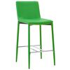 vidaXL Ensemble de bar 3 pcs Similicuir Vert
