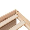 vidaXL Lit de jour sans matelas 100x200 cm bois de pin massif
