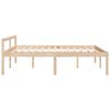 vidaXL Lit pour personne &acirc;g&eacute;e sans matelas 150x200 cm bois pin massif