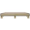 vidaXL Cadre de lit sans matelas ch&ecirc;ne sonoma 180x200 cm