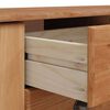 vidaXL Buffet avec tiroir ASKIM 133,5 x 40 x 79 cm Bois de pin massif