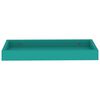vidaXL &Eacute;tag&egrave;res murales Loggia 4 pcs Bleu 40x15x4 cm MDF