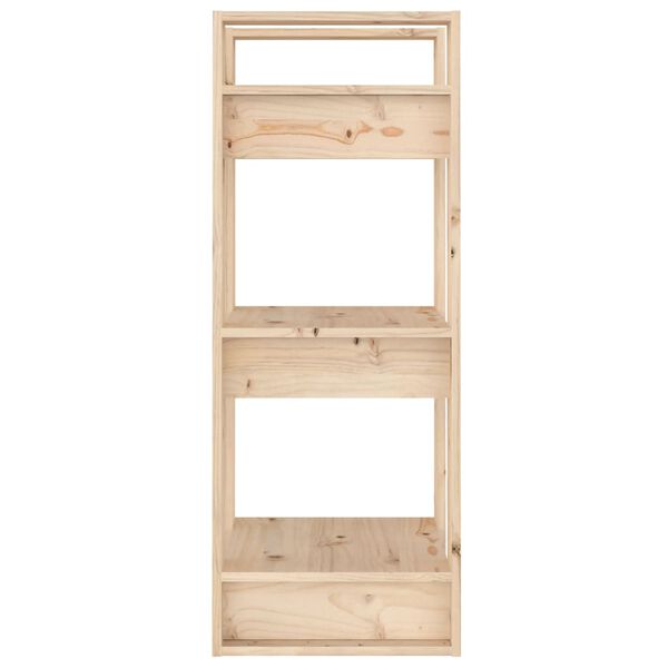 vidaXL Biblioth&egrave;que/S&eacute;parateur de pi&egrave;ce 41x35x91 cm Pin massif