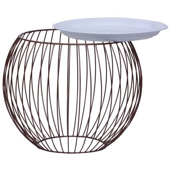 vidaXL Tables basses 2 pcs Dor&eacute;