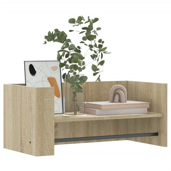 vidaXL &Eacute;tag&egrave;re murale ch&ecirc;ne sonoma 70,5x35x30,5 cm bois d'ing&eacute;nierie