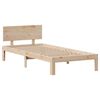 vidaXL Cadre de lit avec tiroirs sans matelas 90x190 cm