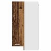 vidaXL Armoire suspendue Bois ancien et Blanc 57 x 57 x 100 cm
