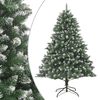 vidaXL Sapin de No&euml;l artificiel avec support 180 cm PVC