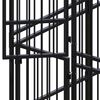 vidaXL Chenil d'ext&eacute;rieur pour chiens Acier 33,18 m&sup2;