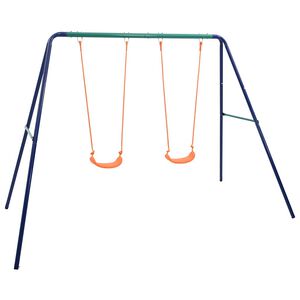 vidaXL Ensemble de balan&ccedil;oire 2 places Acier