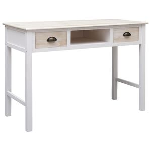 vidaXL Table console 110x45x76 cm bois