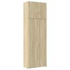 vidaXL Buffet haut ch&ecirc;ne sonoma 80x42,5x249 cm bois d'ing&eacute;nierie