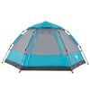 vidaXL Tente de camping cabine 4 personnes bleu lib&eacute;ration rapide