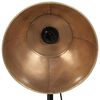 vidaXL Lampadaire 25 W laiton antique 61x61x90/150 cm E27