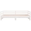 vidaXL Lit de jour et lit gigogne sans matelas 90x200 cm bois massif