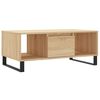 vidaXL Table basse Ch&ecirc;ne sonoma 90x50x36,5 cm Bois d'ing&eacute;nierie