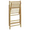 vidaXL Chaises de bistro pliantes lot de 2 et coussins blanc cr&egrave;me