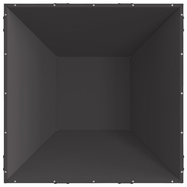 vidaXL Braise Noir 80 x 80 x 40 cm Acier