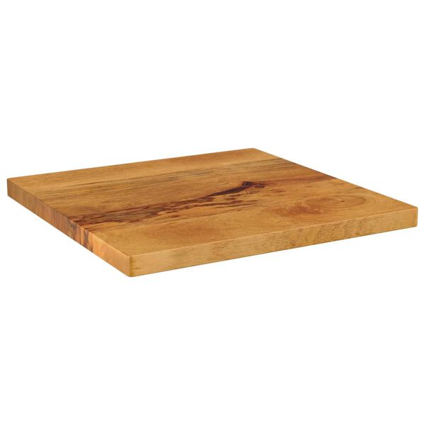 vidaXL Dessus de table 50x50x3,8 cm carr&eacute; bois massif manguier