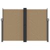 vidaXL Auvent lat&eacute;ral r&eacute;tractable taupe 180x1200 cm