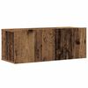 vidaXL Ensemble de meuble TV mural 6 pcs vieux bois bois d'ing&eacute;nierie