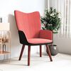 vidaXL Chaise de relaxation Rose Velours et PVC