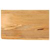 vidaXL Dessus de table &agrave; bord vivant 60x30x2,5 cm bois massif manguier