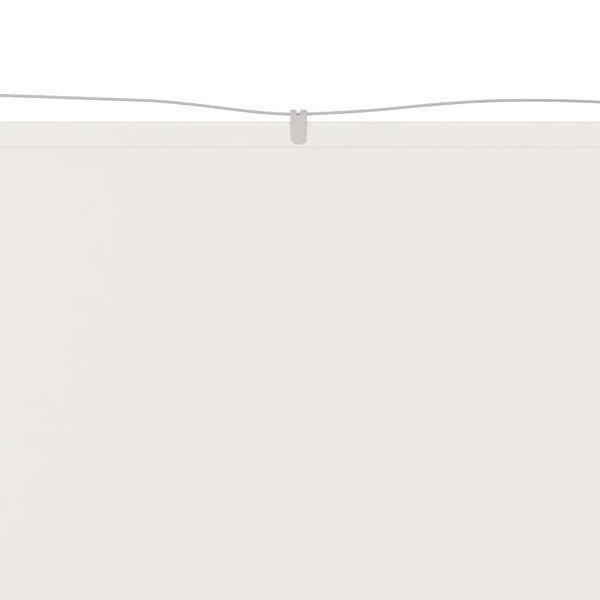 vidaXL Auvent vertical Blanc 180x800 cm Tissu oxford