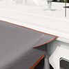vidaXL Tente de hayon Gris et orange 285 x 255 x 245 cm taffetas