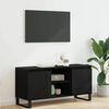 vidaXL Meuble TV Ch&ecirc;ne noir 104 x 35 x 50 cm Bois d'ing&eacute;nierie