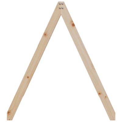 vidaXL Toit de lit pour enfants 199x80,5x88 cm bois de pin massif