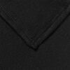 vidaXL Couvertures &agrave; jeter 24 pcs Noir 170 x 130 cm Toison