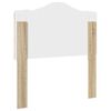 vidaXL T&ecirc;te de lit Ch&ecirc;ne Sonoma 75 cm Bois d'ing&eacute;nierie