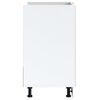 vidaXL Meuble bas pour &eacute;vier Porto blanc brillant 80x46x81,5 cm